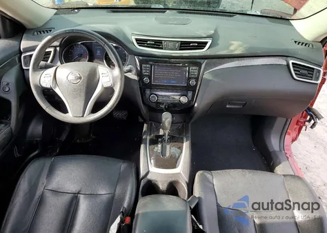 2016 Nissan Rogue S z USA, uszkodzony, nr VIN 5N1AT2MV1GC778860